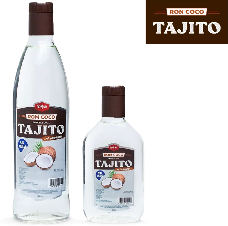 Etiqueta de Tajito Rom Coco